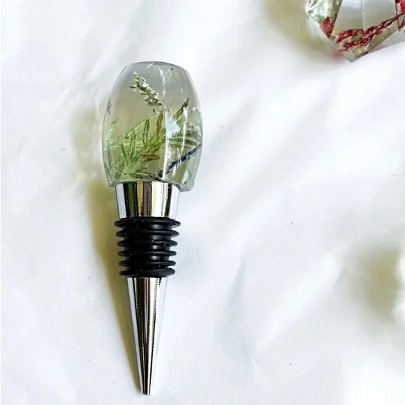 🌺Handmade | Resin Wine Stopper | Unique - Picture 2 of 4